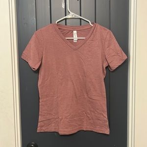 bella canvas v- neck- small